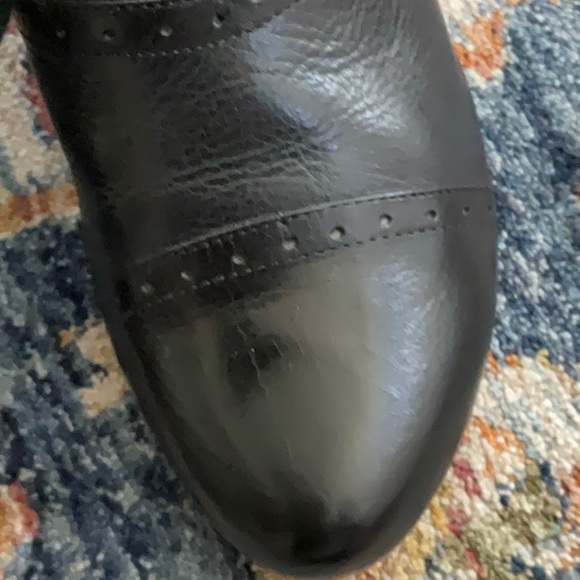 J.Jill leather lace up boots with side zipper - Picture 7 of 8